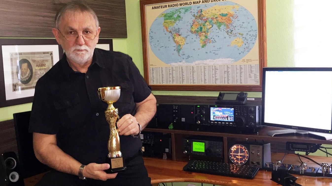 Rozsnyai Zoltán negyvenkilenc évvel ezelőtt kezdte el a rádióamatőrködést