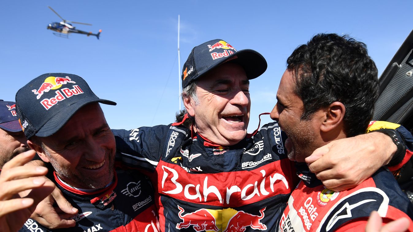 Sainz harmadszor diadalmaskodott