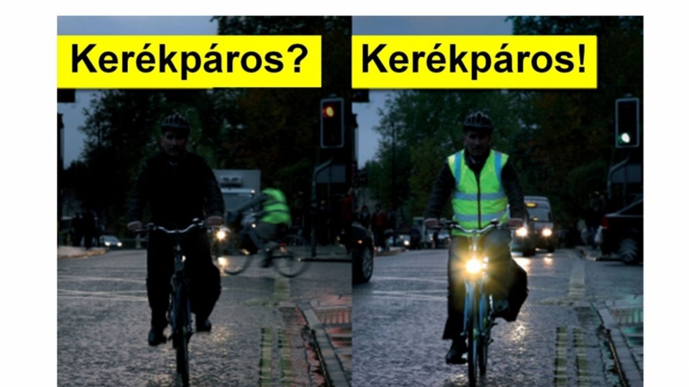 Fő a láthatóság – így bringázz télen