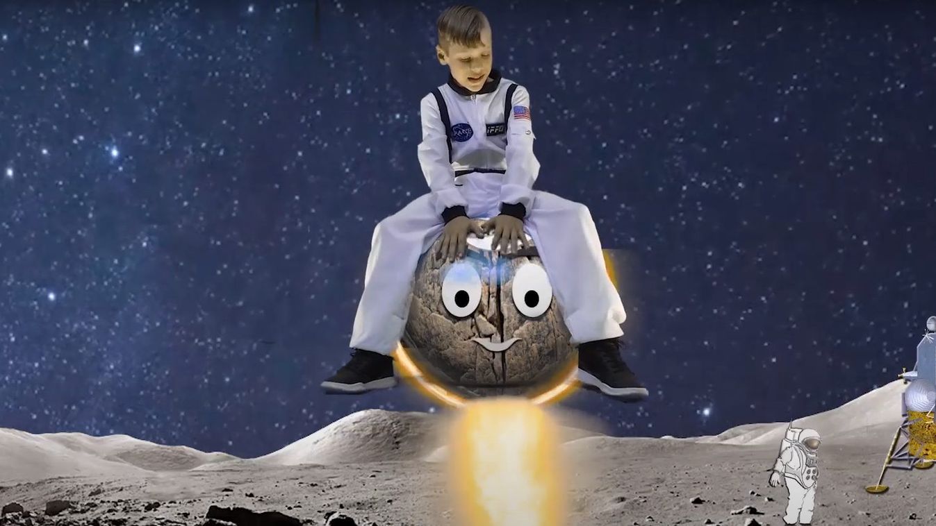Ricky Rock alkotói a holdon jártak
