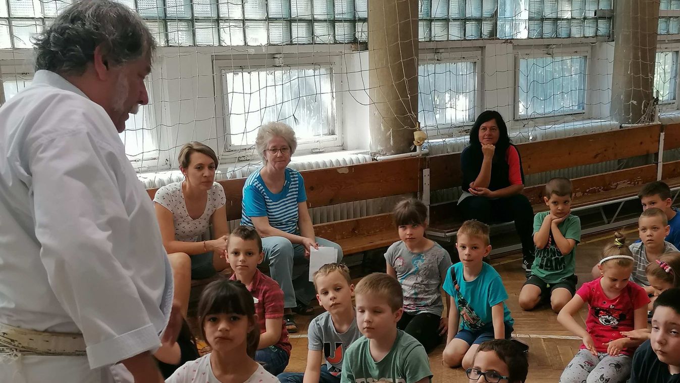 Sportágválasztó volt az iskolában