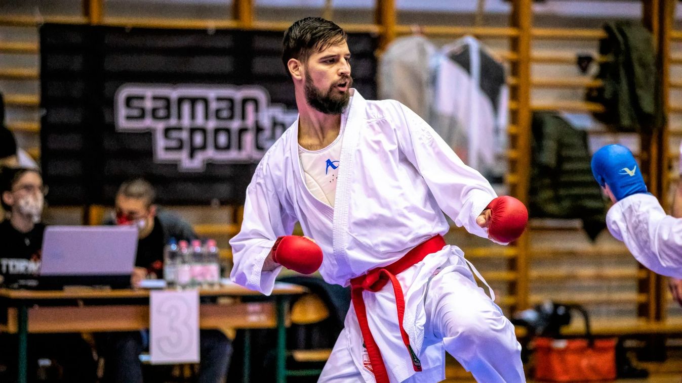 Aranyérmes lett György Dániel a karate Európa-bajnokságon