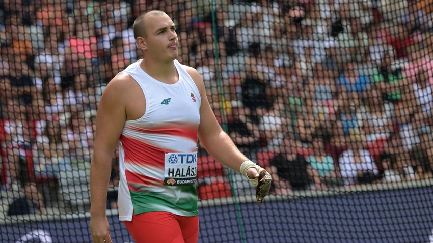 Bence Halász won a world championship bronze medal in the hammer throw