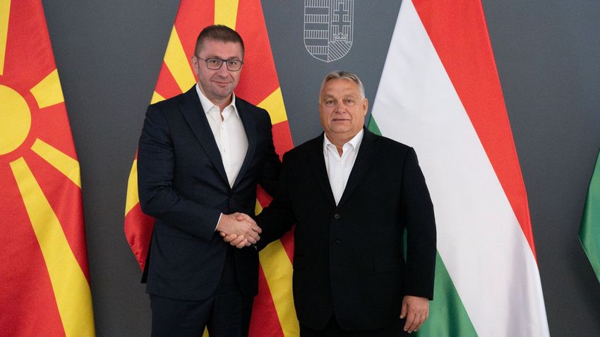 Viktor Orbán negotiated with the leader of the strongest North Macedonian party