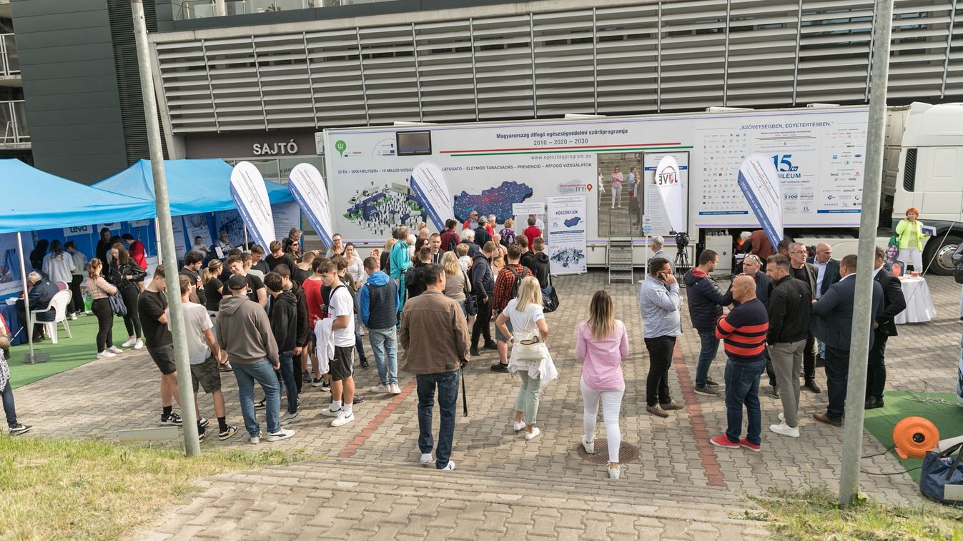 Fél óra alatt, 20 méteren, 50 féle szűrés az egészségünkért