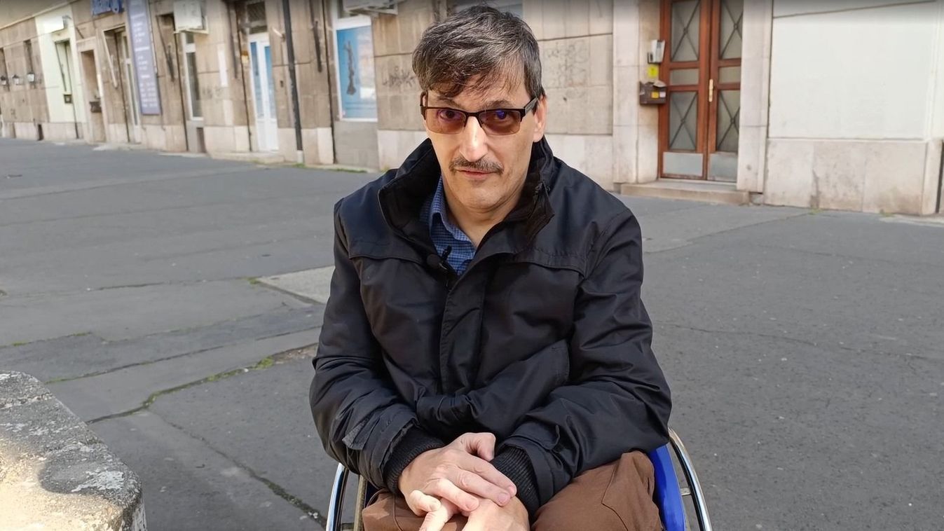 Farkas Zsoltnak új kerekesszékre gyűjtöttek, már megvan az összeg fele