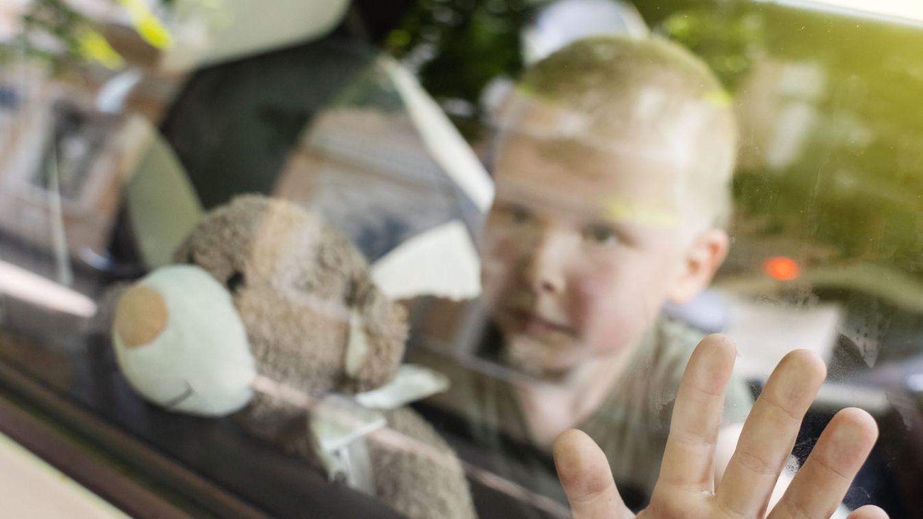 It occurred once more: a baby was trapped in a scorching automobile (video)