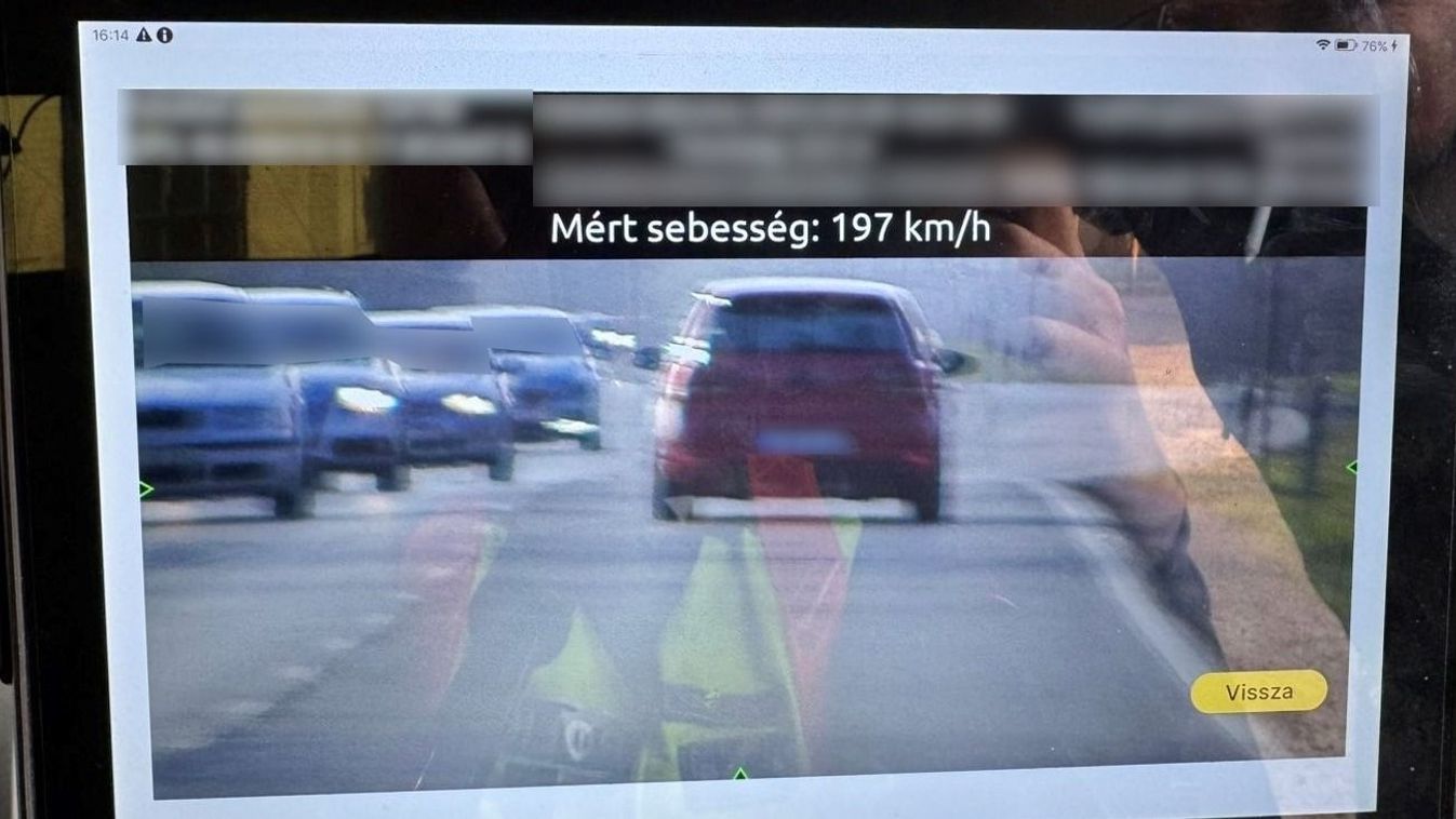 Normális? Közel kétszázzal száguldozott a 6-os úton