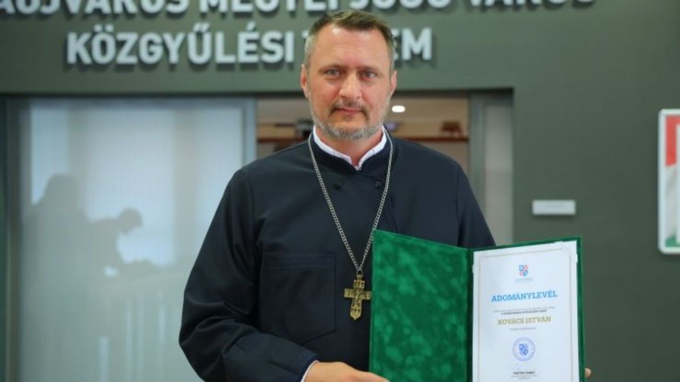 Kovács István parókus díjazása