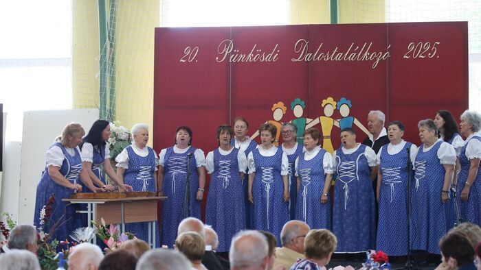 Jubileumi Pünkösdi Dalostalálkozón szállt az ének