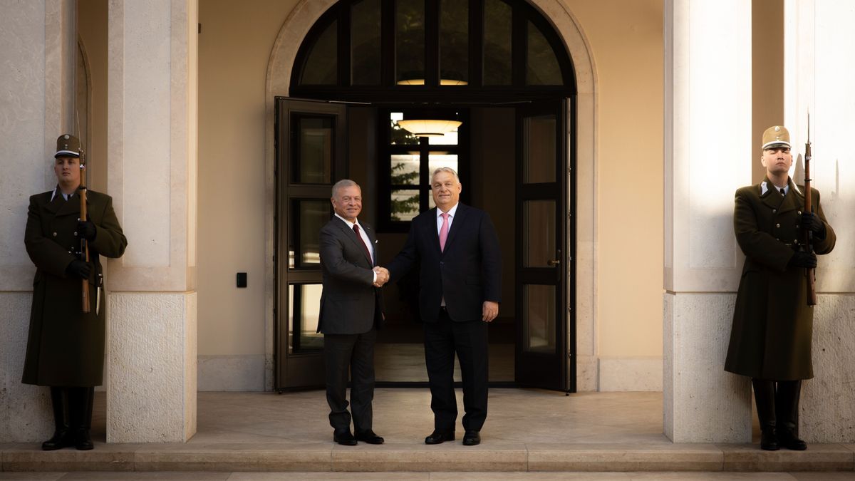 Orbán Viktor II. Abdullah jordán királlyal tárgyalt