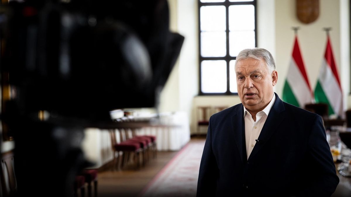 Orbán Viktor: Leállítjuk a gázszállítást Ukrajnába (videó)