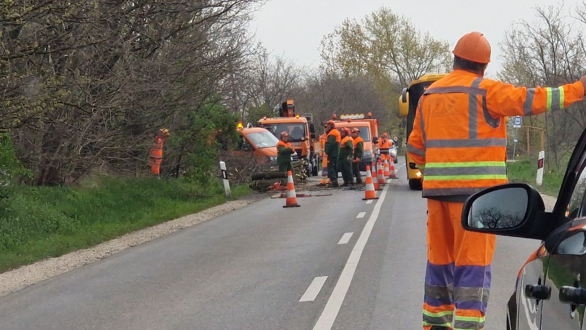 Gallyazás lassítja a közlekedést Mezőfalva és Nagyvenyim között