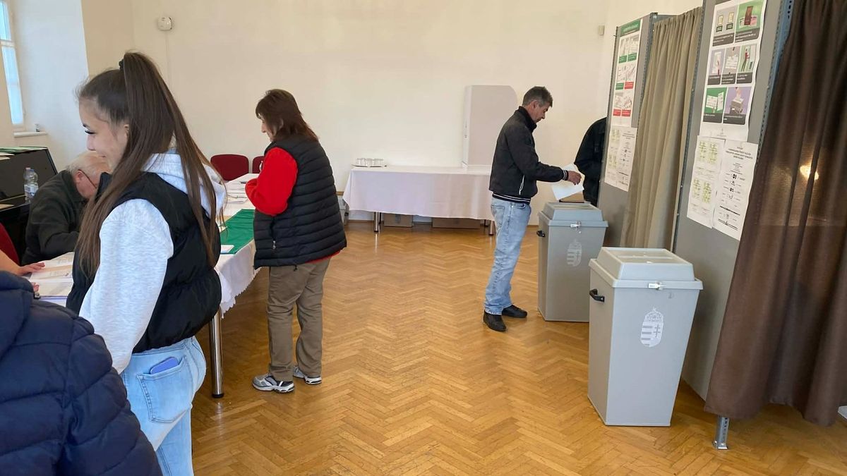 18.30-as részvételi adatok: Nagyvenyim vezet, Dunaújváros az országos átlag alatt