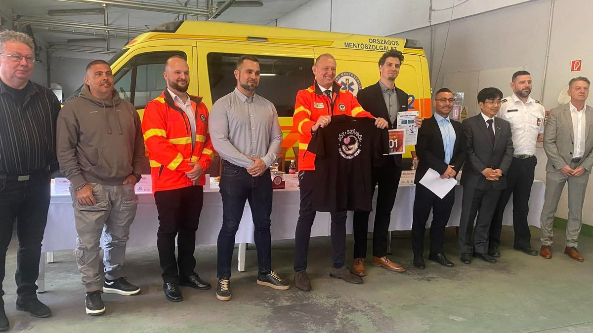 Egy város, egy cél: Dunaújváros a mentőállomás fejlesztéséért fut