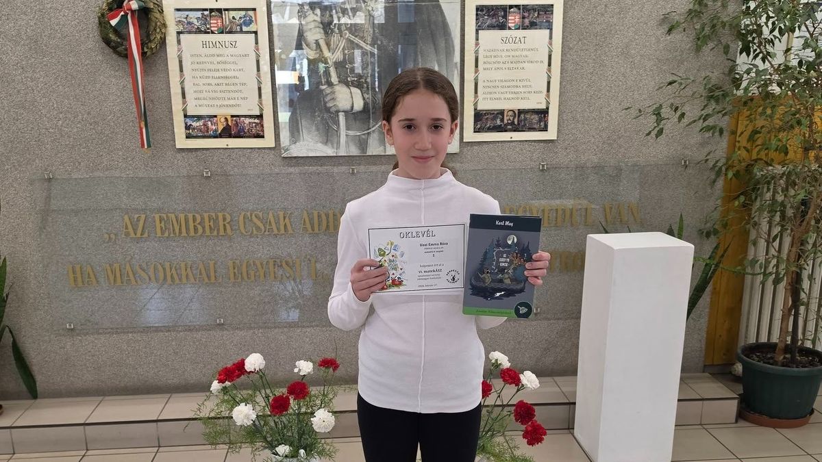 Újabb kiemelkedő tanulmányi siker a Vasváriban